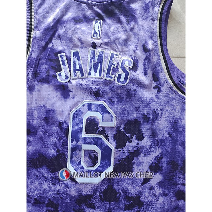 Maillot Los Angeles Lakers LeBron James NO 6 Select Series 2023 Volet